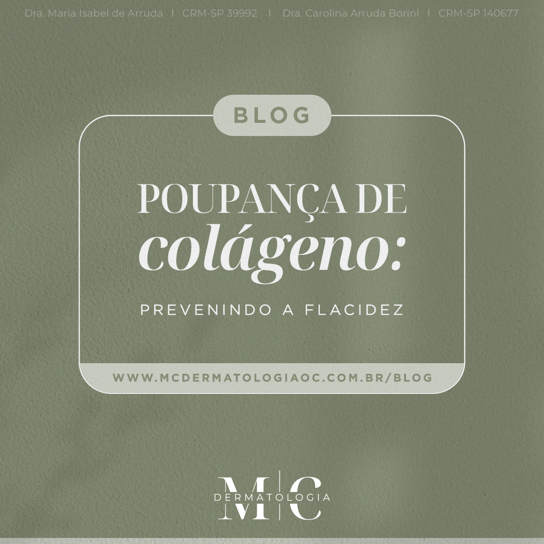 Poupança de colágeno: prevenindo a flacidez